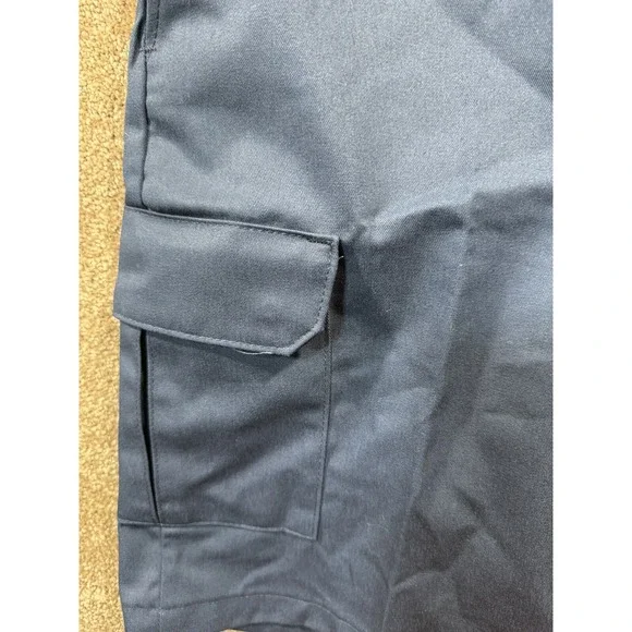 Red‎ Kap PT66 Men's Cargo Shorts Navy 34 x 10 New With Tags - Picture 3 of 9